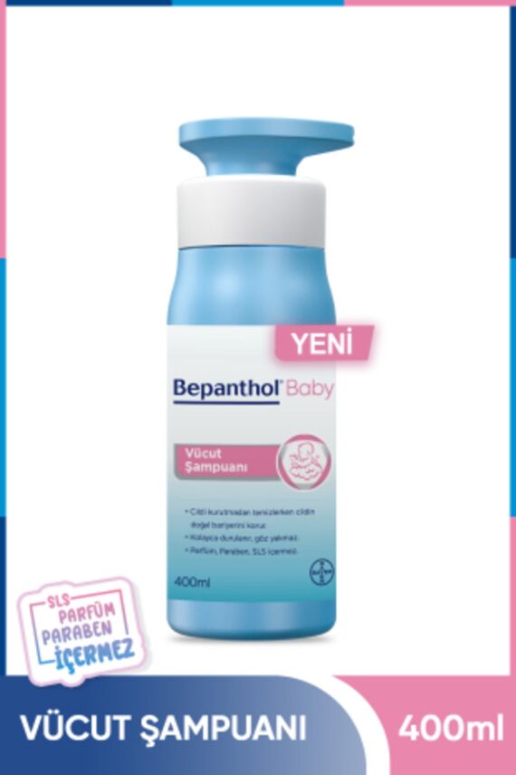 Bepanthol Baby Vücut Şampuan 400ml - 1