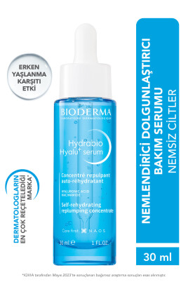 Bioderma Hydrabio Hyalu+ Dolgunlaştırıcı Nemlendirici Niacinamide Hyalüronik Asit Yüz Serumu 30 ml - 1