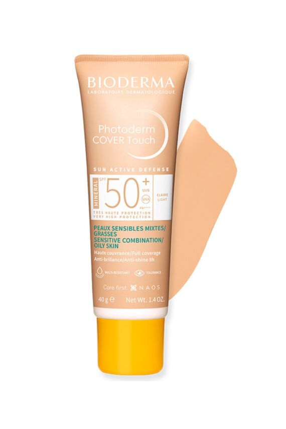 Bioderma Photoderm Cover Touch Spf50+ Light 40 Ml - 1