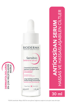 Bioderma Sensibio Defensive Hassas Ciltler Kırışıklık, Yaşlanma Karşıtı Nemlendirici Antioksidan Serum 30 ml - 1