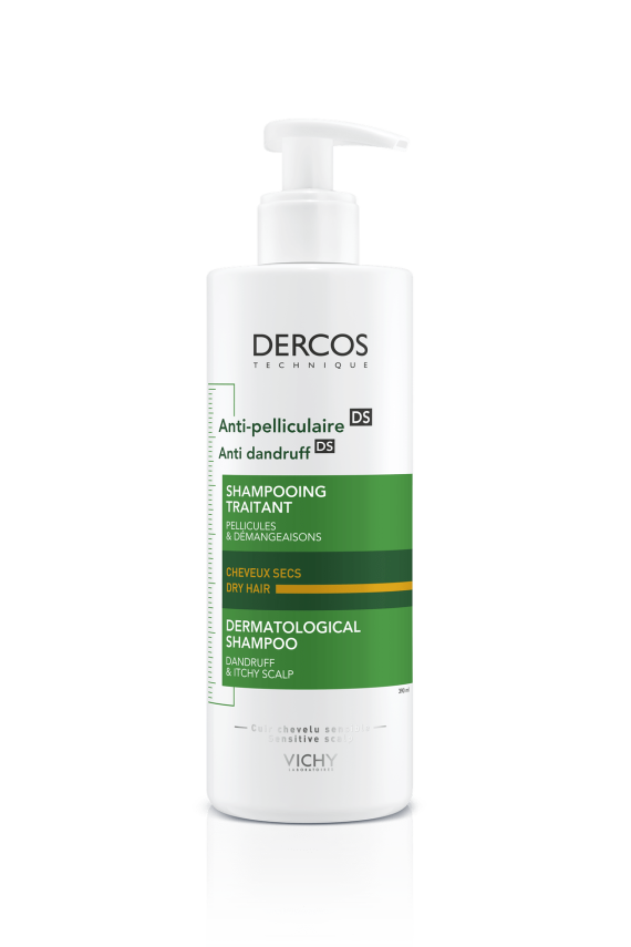 Dercos Anti-Dandruff Kepek Karşıtı Şampuan Kuru Saçlar 390 ml - 1