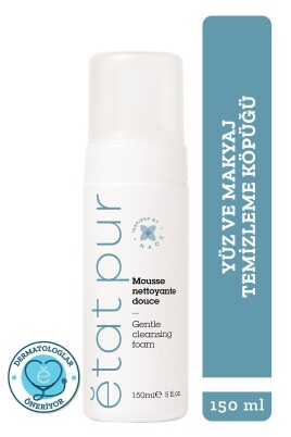 Etat Pur Gentle Cleansing Foam Nazik Yüz Makyaj Temizleme Köpüğü 150 ml Karma Yağlı Cilt - 1