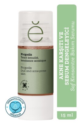 Etat Pur Pure Active Propolis %0,7 Akne Eğilimli Ciltler Için Sebum Dengeleyici Konsantre Bakım Serumu 15 ml - 1