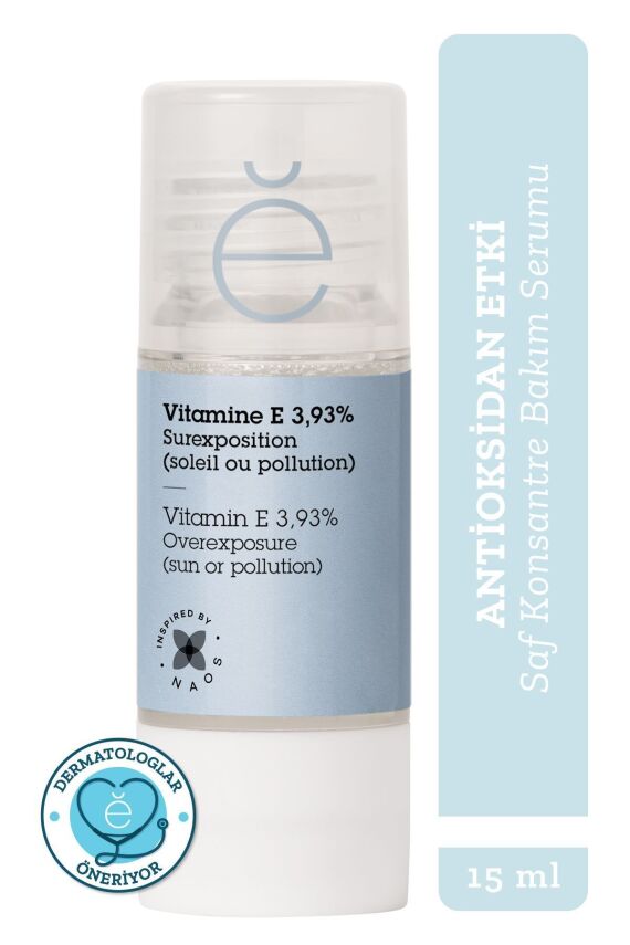 Etat Pur Pure Active Vitamin E Antioksidan Etkili Nemlendirici Saf Konsantre Bakım Serumu 15 mL Kuru Cilt - 1