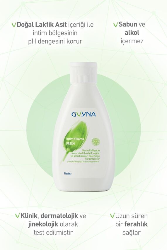 Gvyna İntim Yıkama Fresh 200 ml - 2