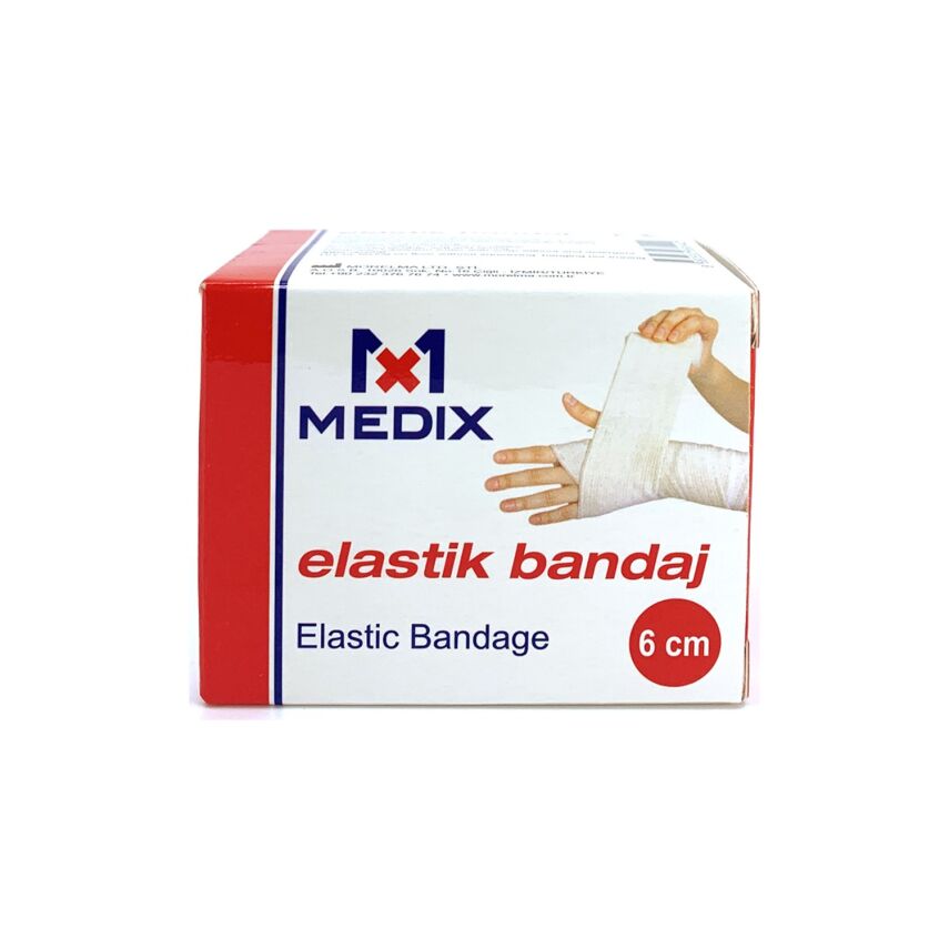 MEDİX Elastik Bandaj 6 cm X150 cm - 1