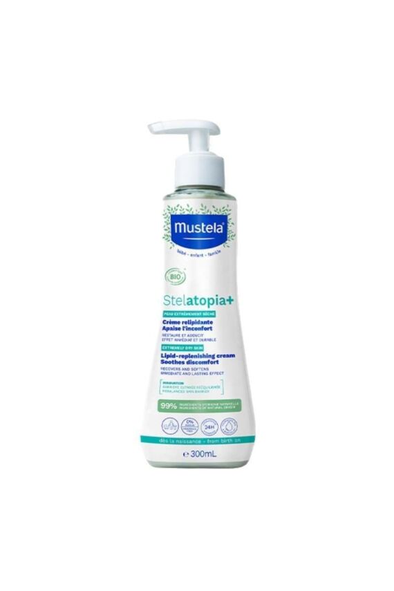 Mustela Stelatopia Cilt Bariyeri Yenileyici - Rahatlatıcı Krem 300ml - 1