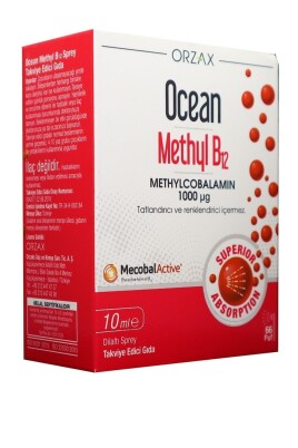 Ocean Methyl Cobalamin B12 Sprey 10 ml - 1