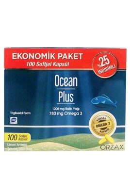 Ocean Plus 1200 Mg 100 Softjel - %25 Indirimli - 1