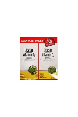 Ocean Vitamin D3 1000 Iu Sprey 20 Ml 2'li Avantaj Paket - 1