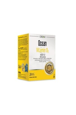 Ocean Vitamin D3 600 Iu Sprey 20 ml - 1