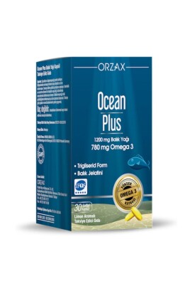 Orzax Ocean Plus 1200 mg 30 Kapsül Balık Yağı - 1