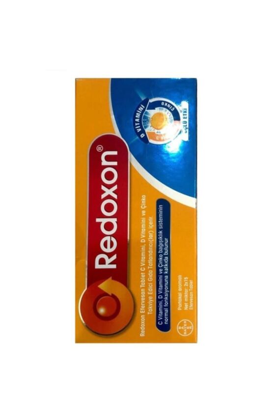 Redoxon 3lü Etki C Vitamini D Vitamini Çinko Efervesan 30 Tablet - 1