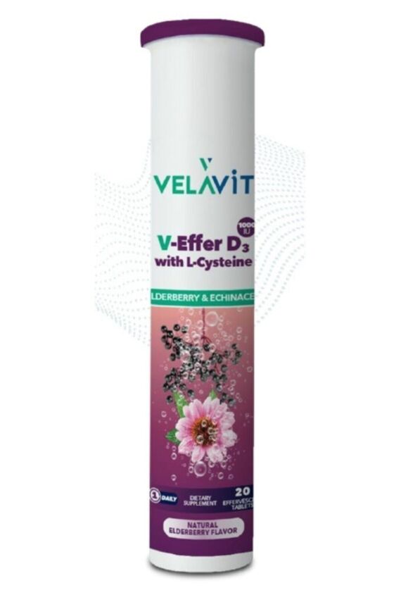 Velavit V-effer D3 With L-cystein - 1